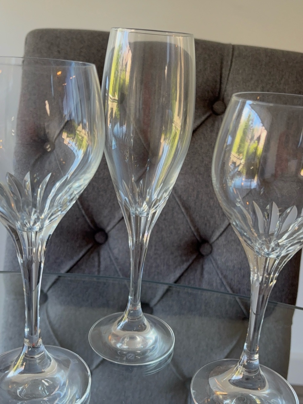 Clear Crystal Glass Stemware